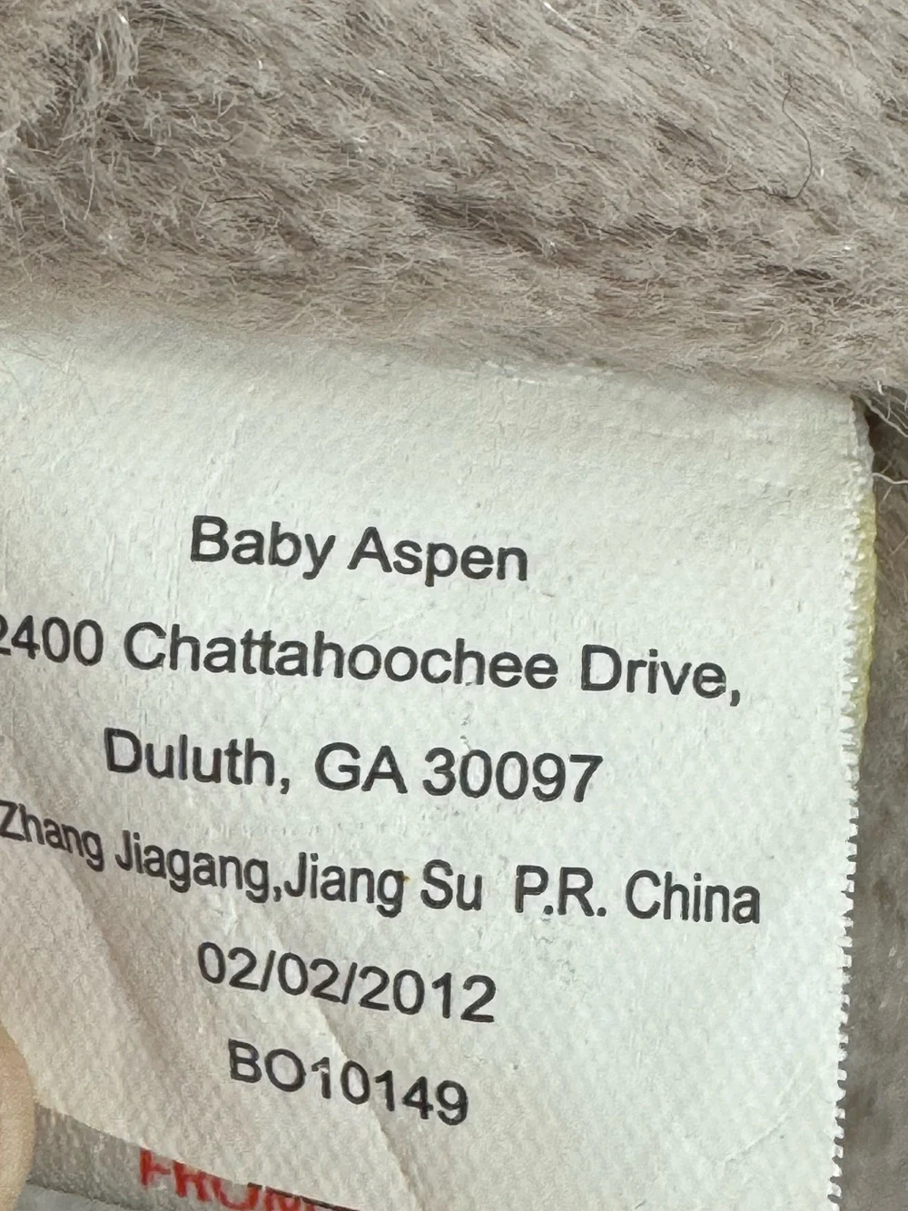 Baby Aspen‎ Monsieur Lesqueak Mouse Plush Stuffed Animal Toy French Scarf Beret
